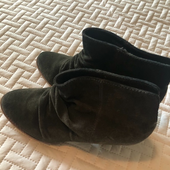 Splendid brand Olive green suede booties - Picture 11 of 13